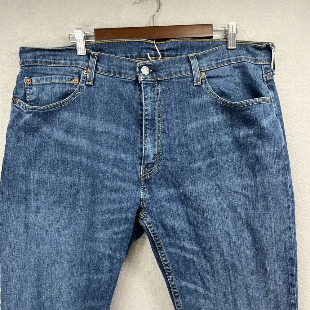 Levis 559 Relaxed Straight Jeans Mens 38x30 Blue Denim Pant Wide Leg Work Cowboy
